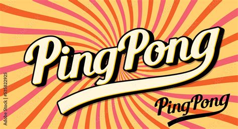 ping pong need word hike|Ping.
